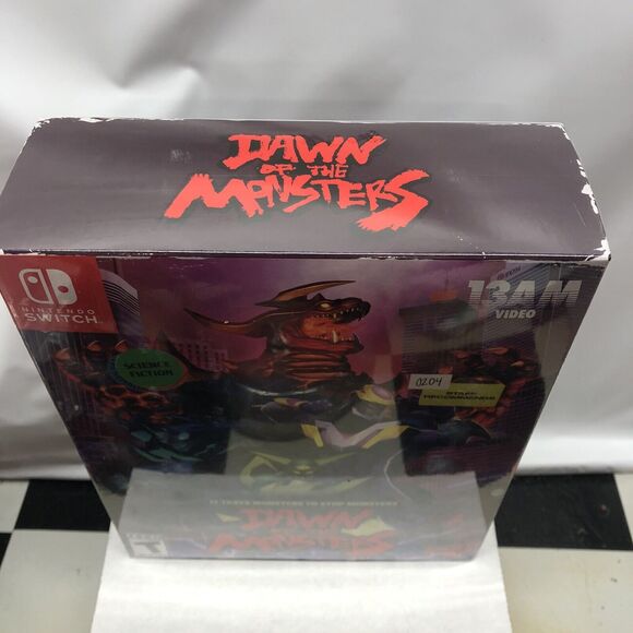 Dawn of the Monsters Collector's Edition Nintendo Switch LRG #136 New Sealed - Picture 6 of 8